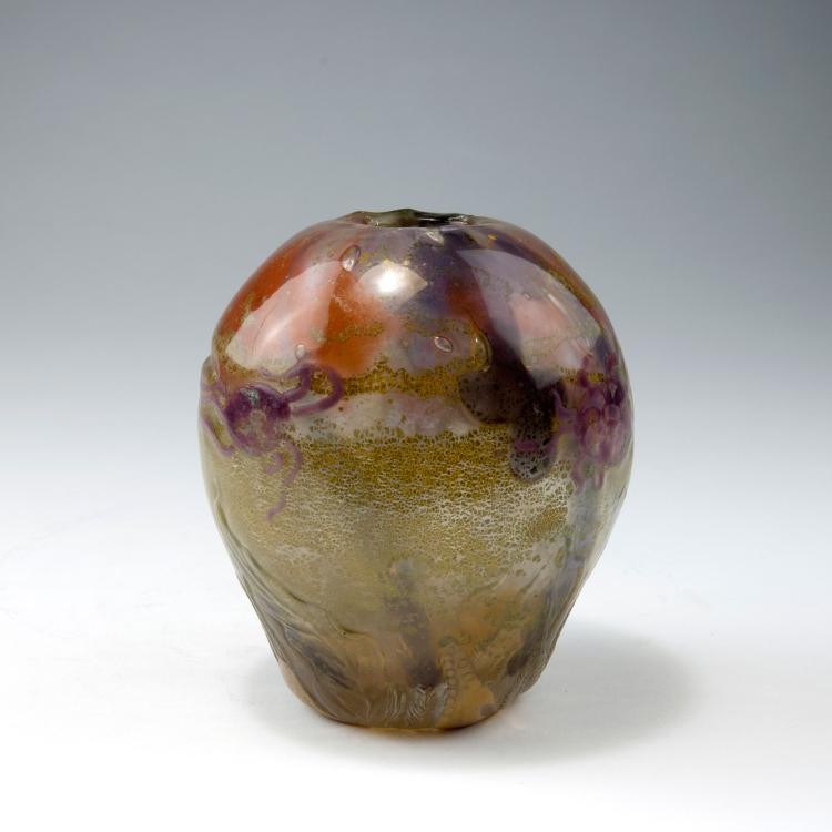 Bild 3 zu Objekt, Symbolist 'Alguese et M&eacute;duses' Marqueterie vase, c1900, Gall&eacute;, Emile, Nancy, 123 69